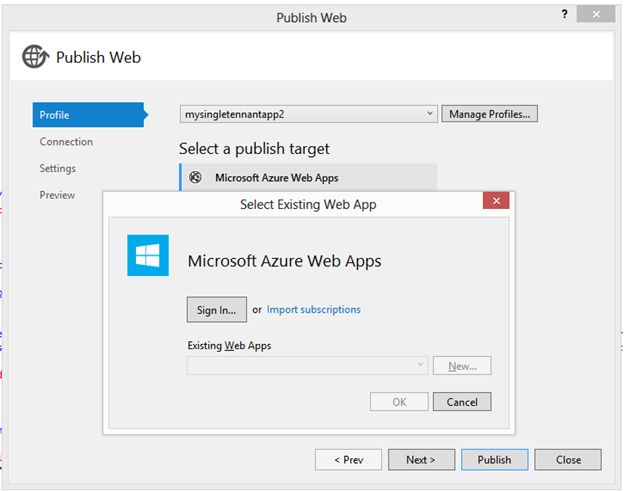 Microsoft Azure Web Apps